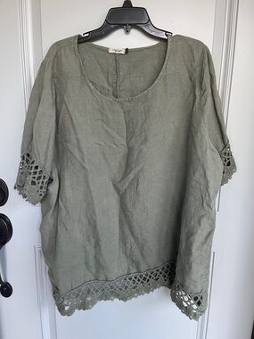 Lungo L’Arno Linen Top